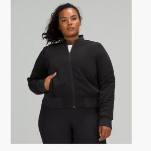Lululemon Non-Stop Bomber Reversible - Black
